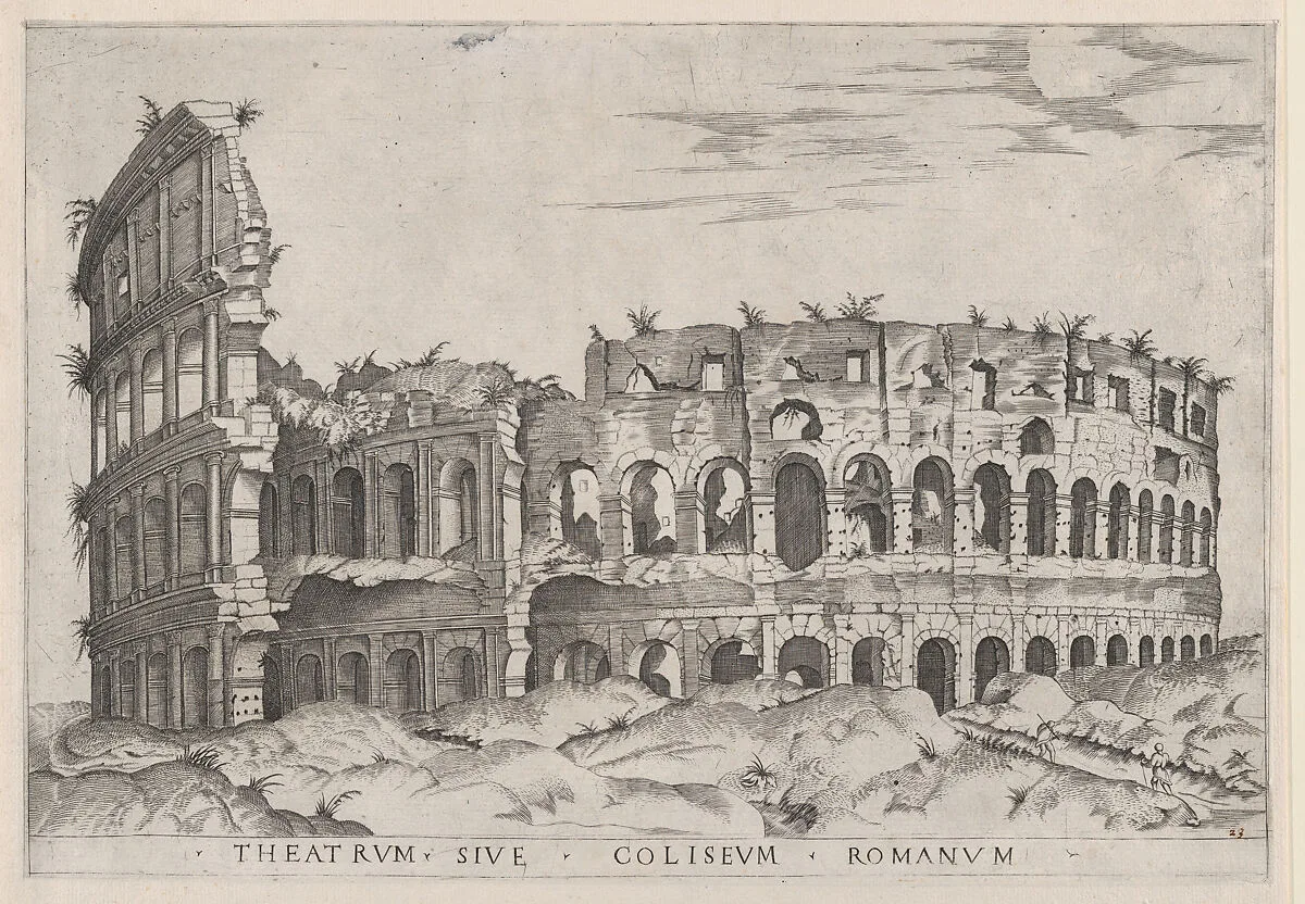 Speculum Romanae Magnificentiae: The Colosseum — Anonymous