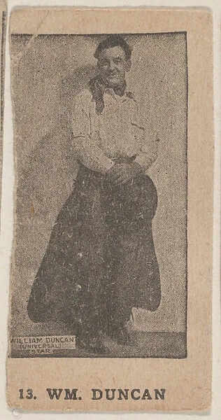 Wm Duncan, Universal Star, strip card (W511) — Unknown