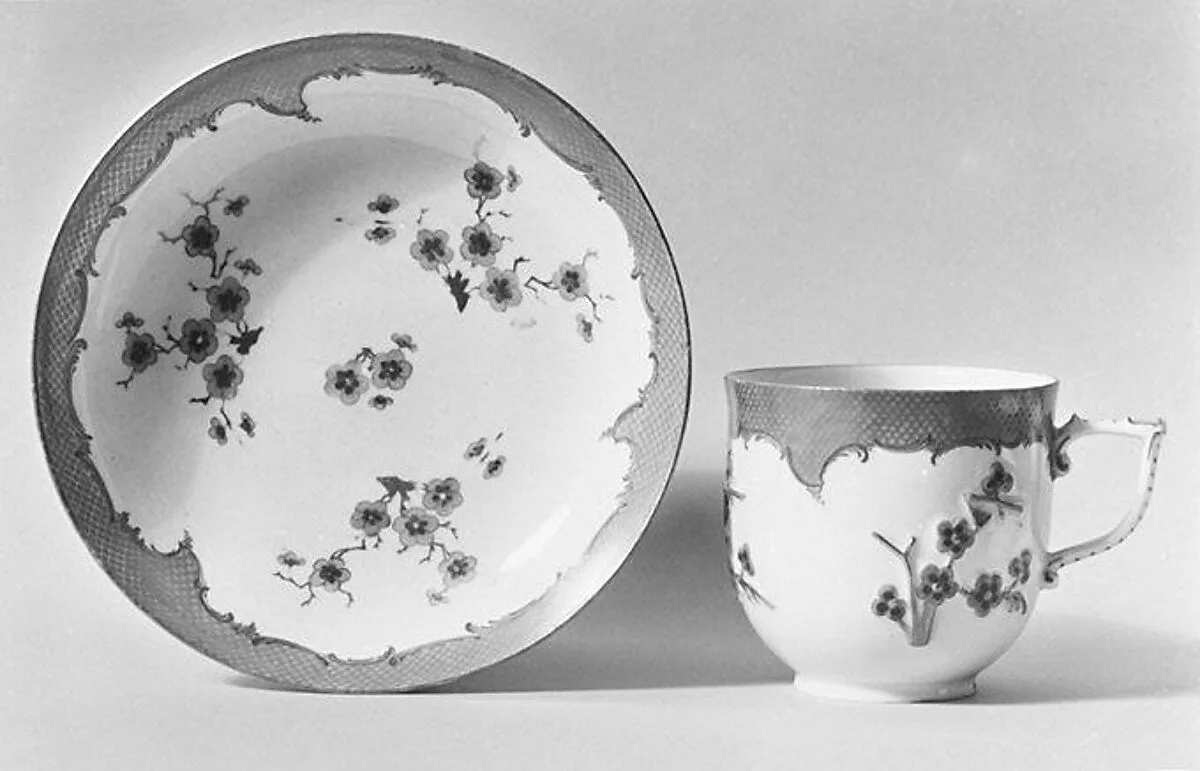 Cup and saucer — Meissen Manufactory