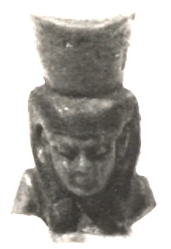 Head of an Amulet Depicting a Goddess