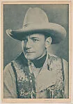 Buck Jones from Wild Colors Autographed Strip Cards (W623) — Unknown