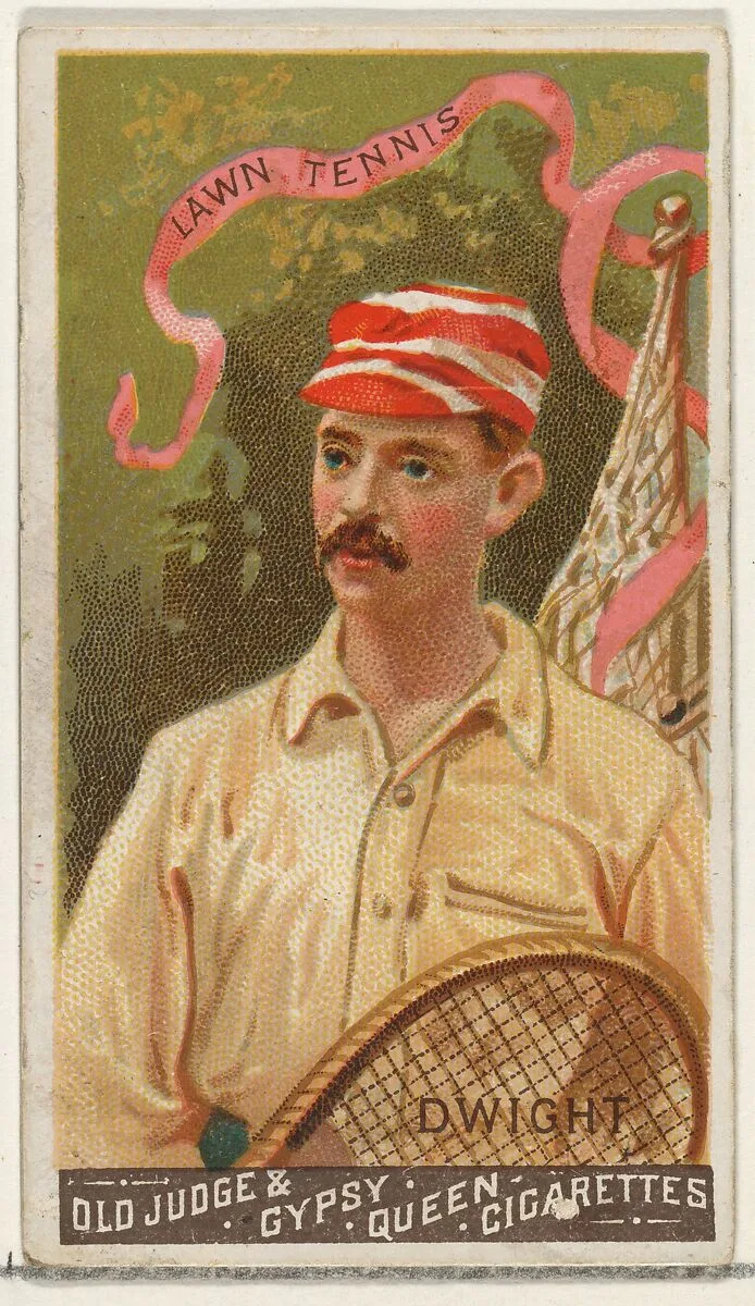 Dwight, Lawn Tennis, from the Goodwin Champion series for Old Judge and Gypsy Queen Cigarettes — Goodwin & Company