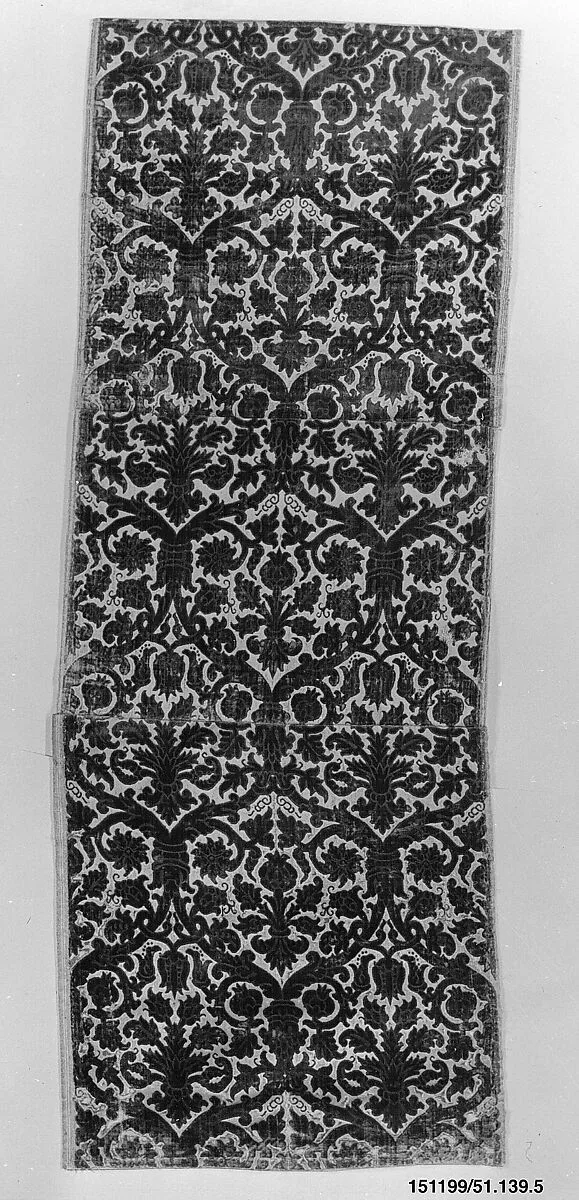 Length of velvet — Unknown