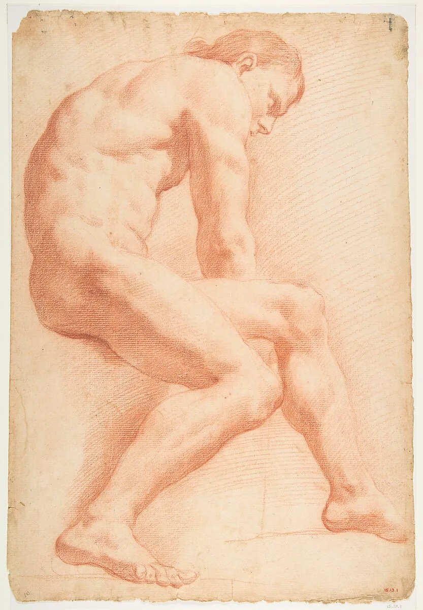 Life Drawing — Carle (Charles André) Vanloo