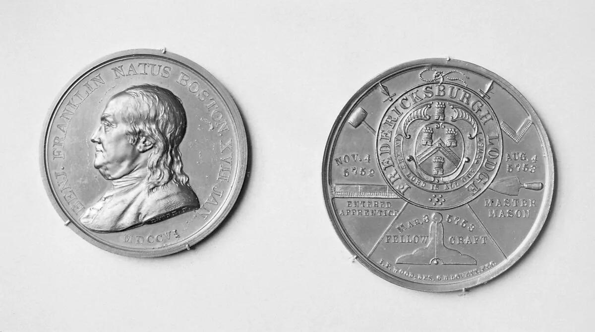 Benjamin Franklin — Augustin Dupré