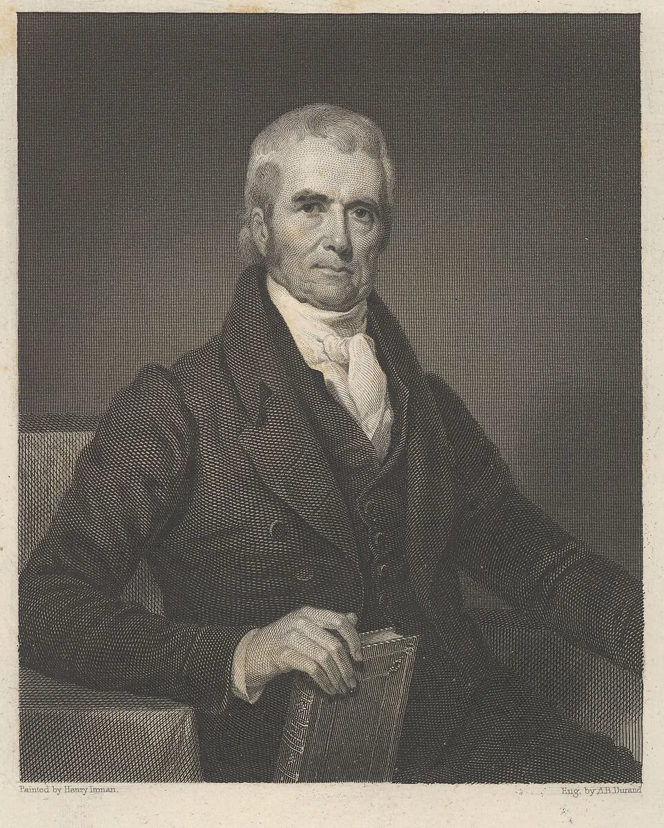 Chief Justice John Marshall — Asher Brown Durand|Henry Inman|John Marshall