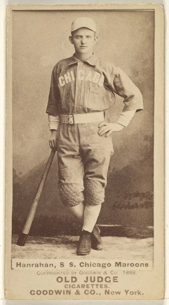 Hanrahan, Shortstop, Chicago, from the Old Judge series (N172) for Old Judge Cigarettes — Goodwin & Company