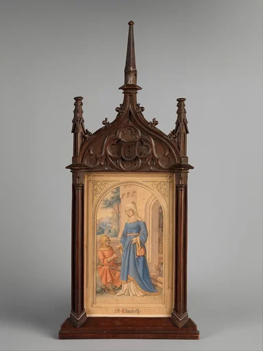 Saint Elizabeth of Thuringia Giving Alms
