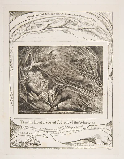 The Lord Answering Job out of the Whirlwind