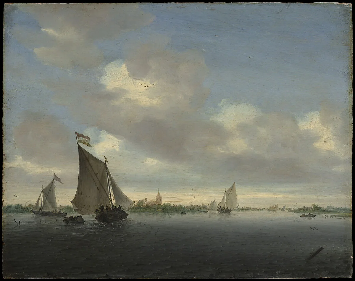 Marine — Salomon van Ruysdael