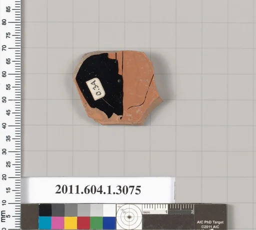 Terracotta fragment of a kylix (drinking cup)