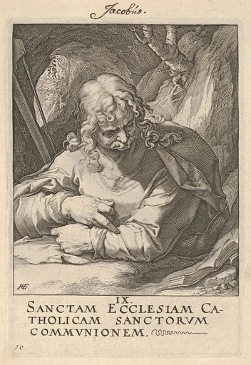 St. James the Less, from Christ, the Apostles and St. Paul with the Creed