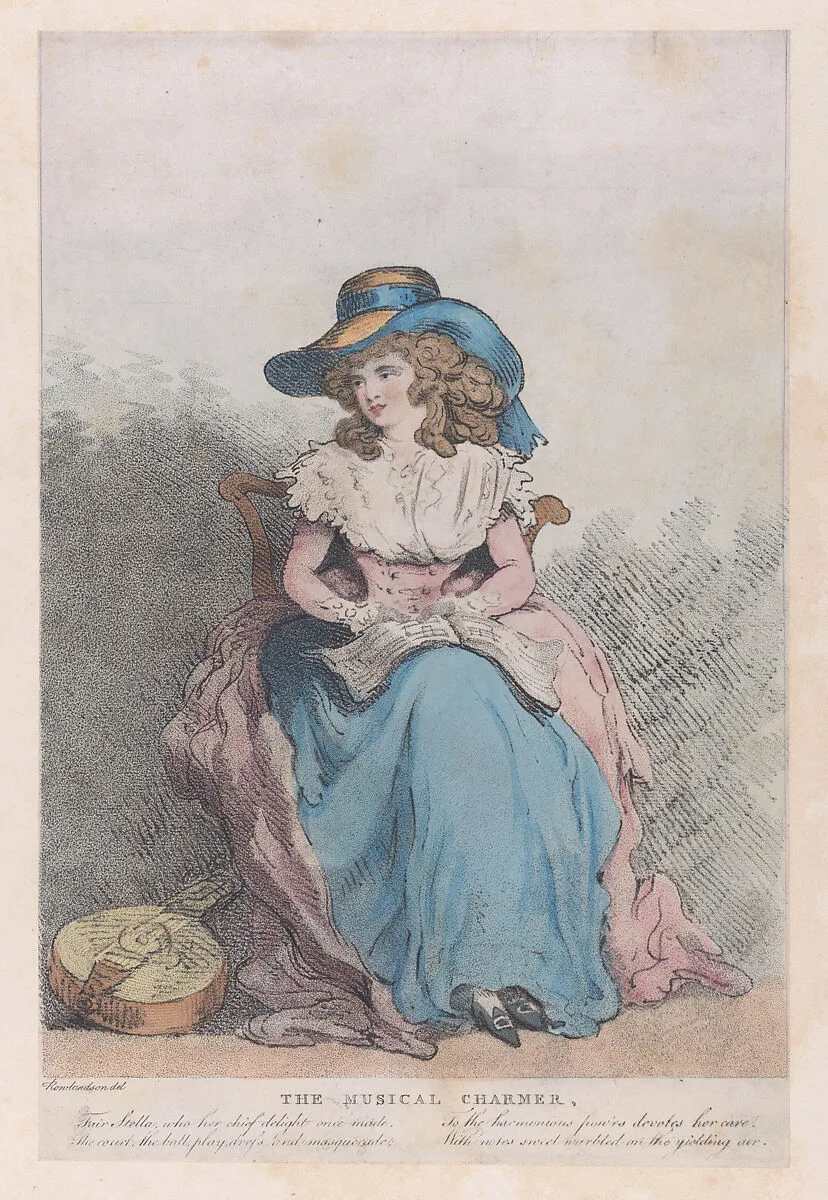 The Musical Charmer — Thomas Rowlandson