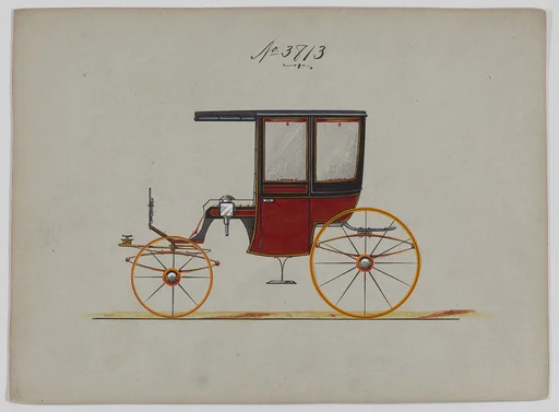 Design for 4 seat Rockaway, no. 3813
