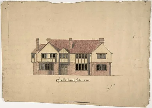 Brick House, Southern Elevation