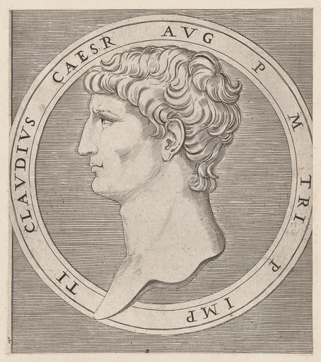 Speculum Romanae Magnificentiae: Claudius, from The Twelve Caesars