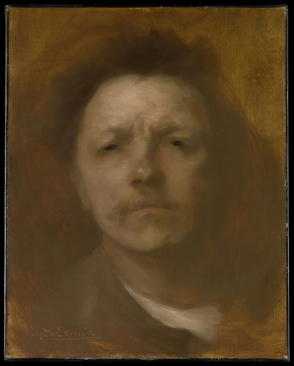 Self-Portrait — Eugène Carrière