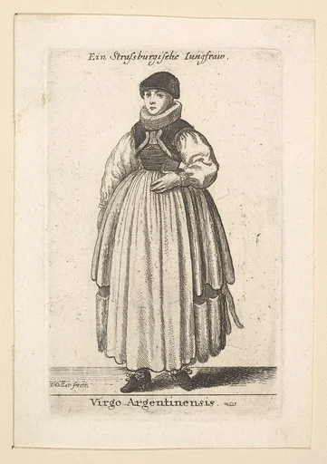 Virgo Argentinensis (Unmarried woman from Strasbourg)