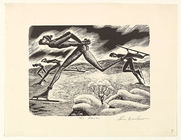 The Race — Louis Breslow|WPA|Lou Barlow
