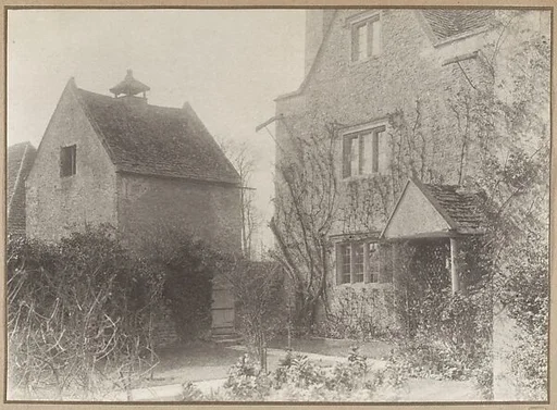 [View of Main Entrance (East Porch) and Old Kitchen]