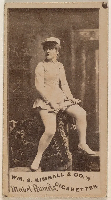 Mabel Rumels, from the Actresses series (N203) issued by Wm. S. Kimball & Co. — William S. Kimball & Company