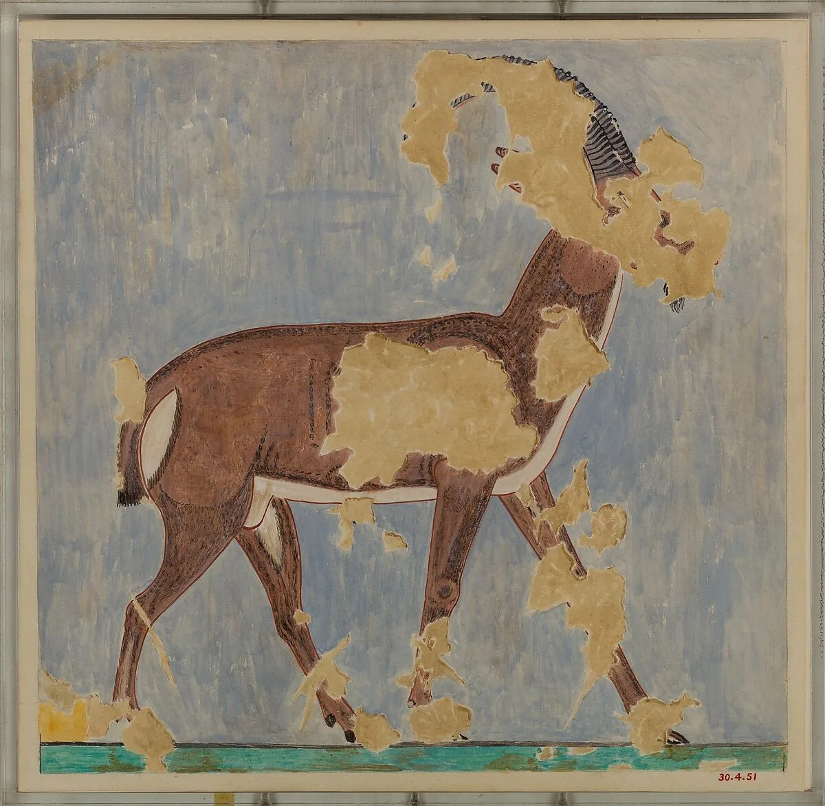 Ibex, Tomb of Amenhotep — Nina de Garis Davies