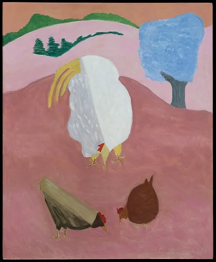 White Rooster