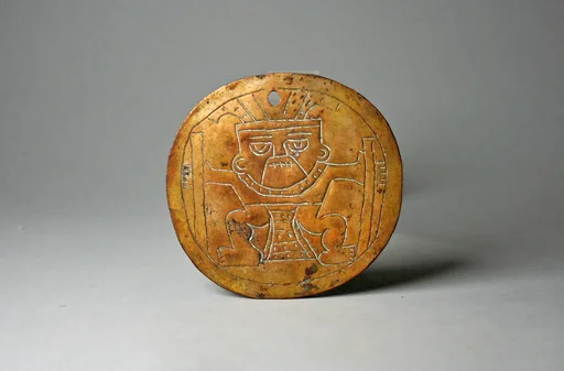 Copper Disk Ornament