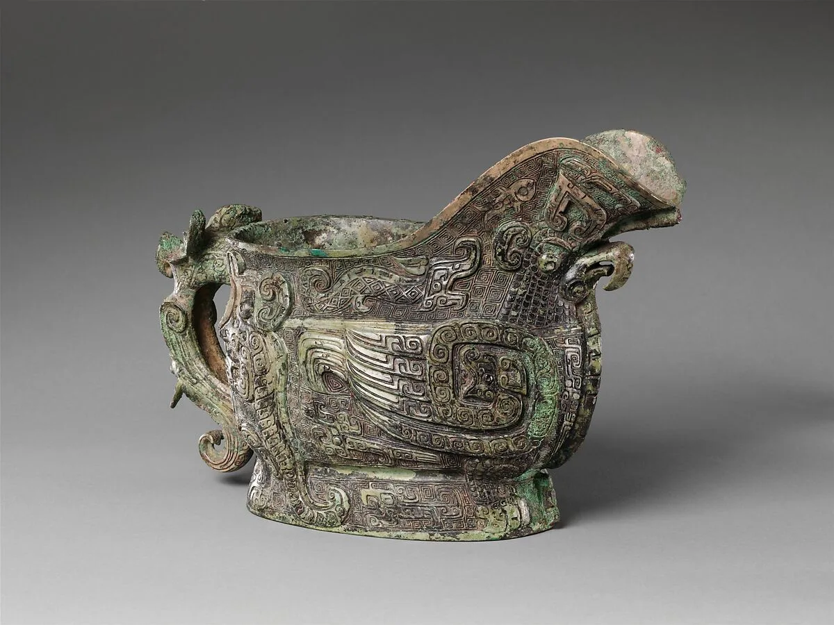 商 青銅觥|Wine pouring vessel (Gong) — Unknown