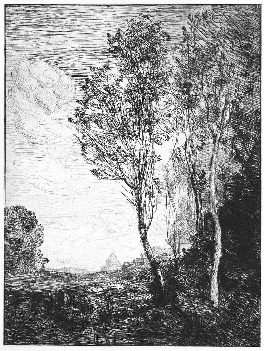 Souvenir of Italy — Camille Corot