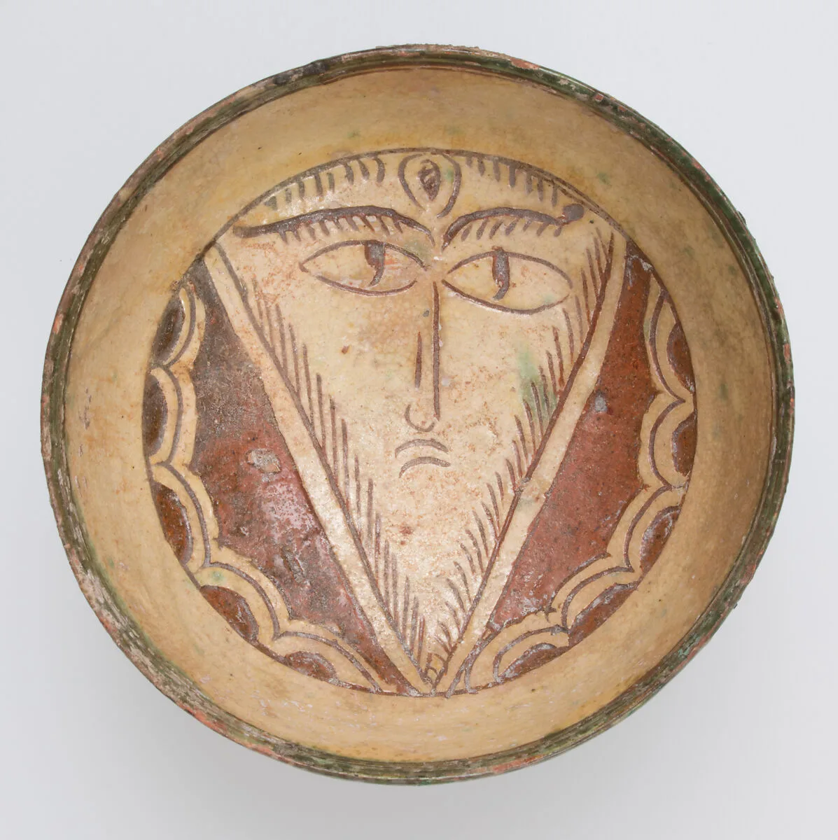 Bowl with Face — Unknown