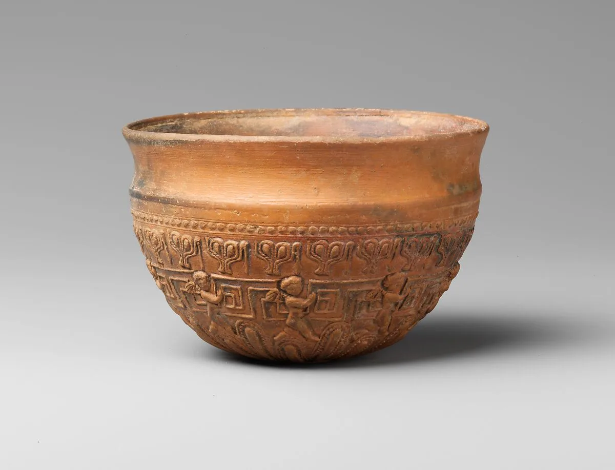 Terracotta Megarian bowl — Unknown