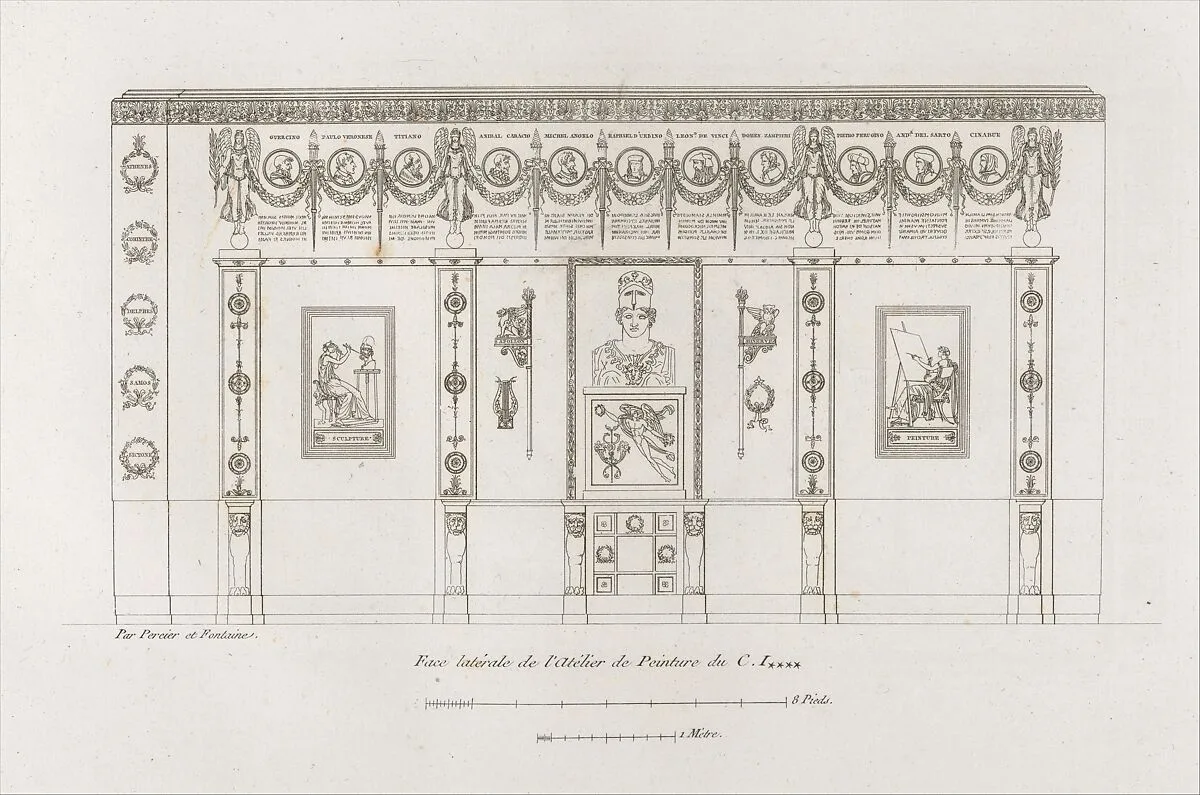 Recueil de Decorations Intérieures — Pierre François Léonard Fontaine|Charles Percier|Pierre Didot l'ainé