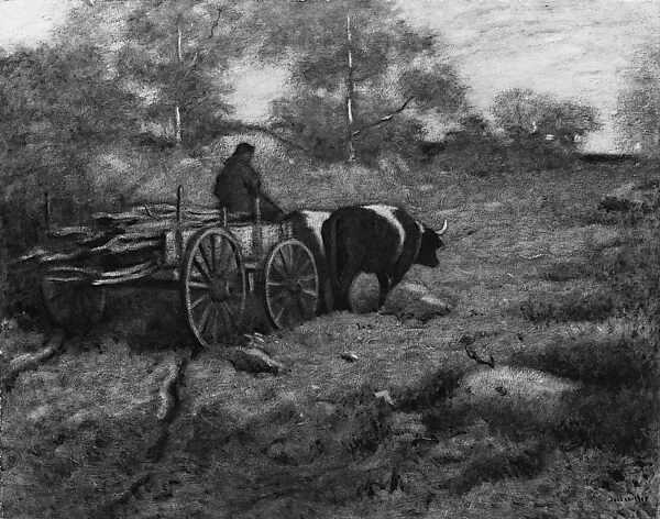 The Wood Cart — Louis Paul Dessar