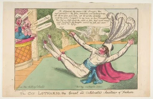 The Gay Lothario. The Great and Celebrated Amateur of Fashion