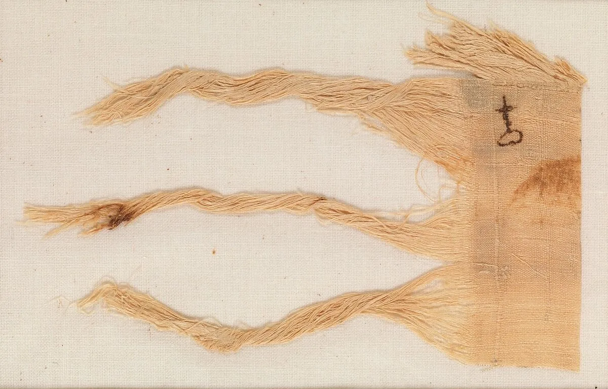 Linen mark, Wah — Unknown
