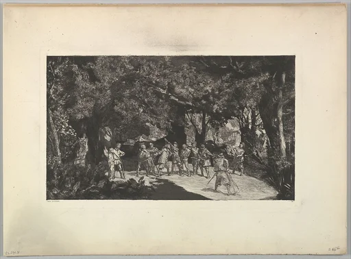 Simplicius unter den Soldaten, from the series Intermezzi