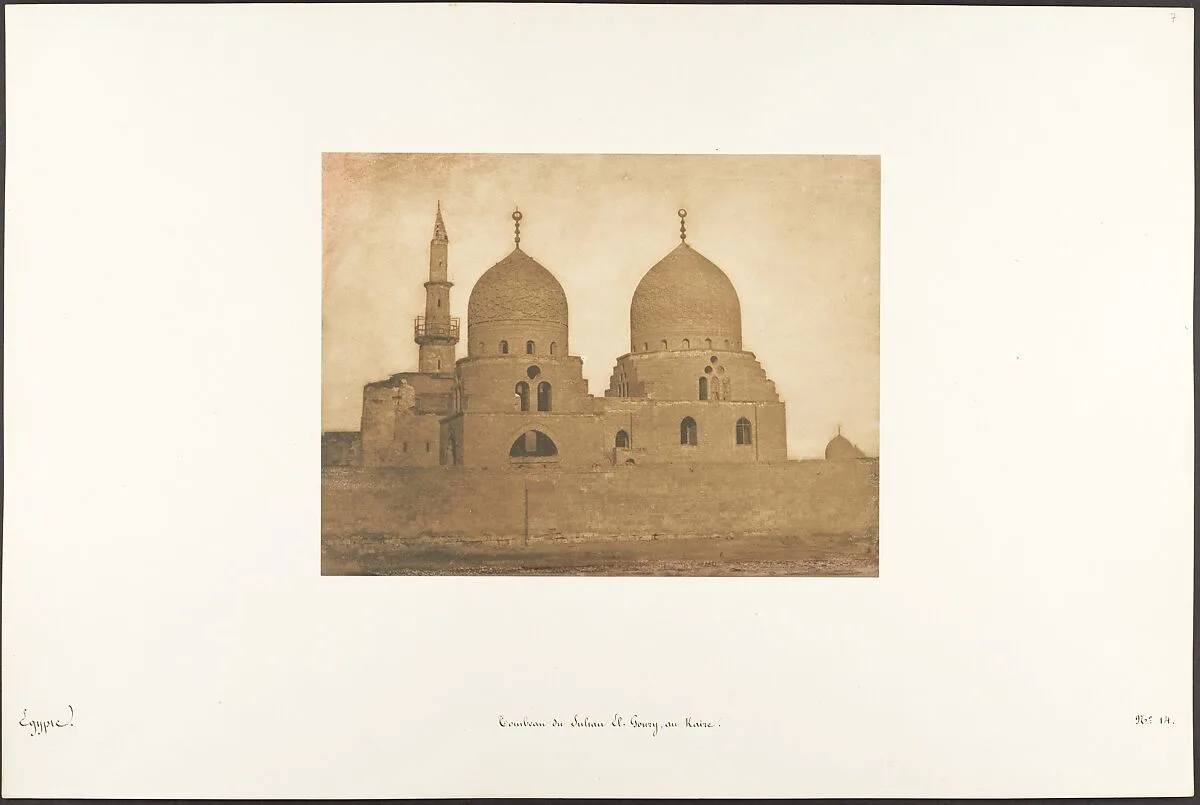 Tombeau du Sultan El-Goury, au Kaire — Maxime Du Camp