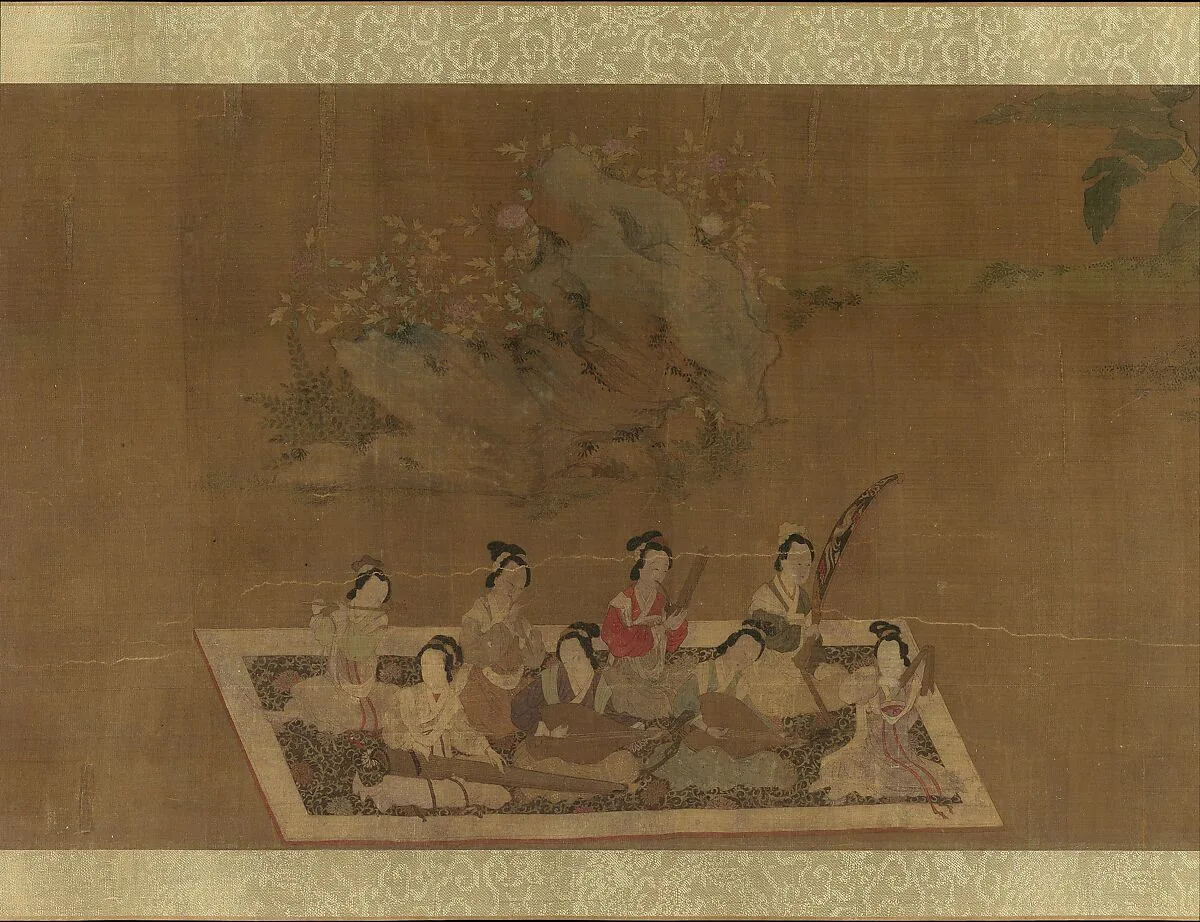 明 佚名 蘇蕙璇璣圖 卷|Lady Su Hui and Her Verse Puzzle — Qiu Ying