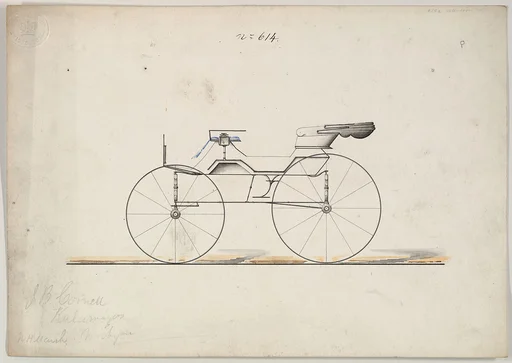 Design for Phaeton, no. 614