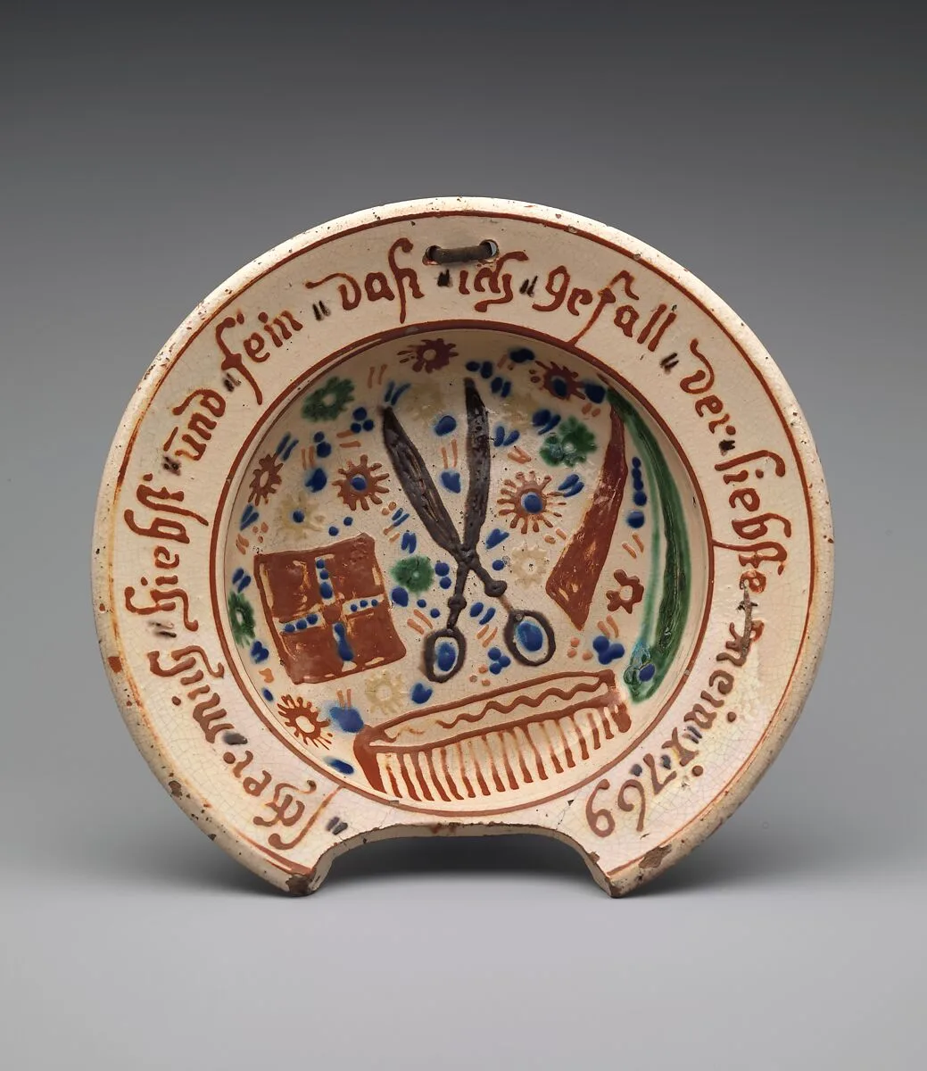 Shaving Dish — Unknown