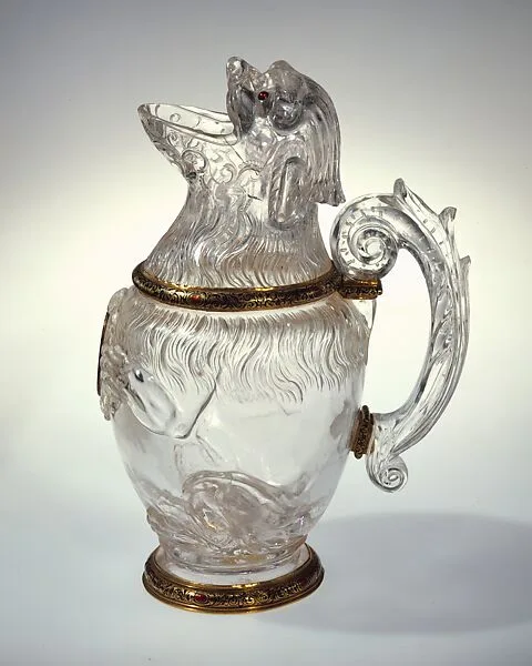 Ewer in the Shape of a Sitting Dog — Italian|Alfred André|Reinhold Vasters