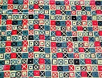 "Cross Patch" Textile