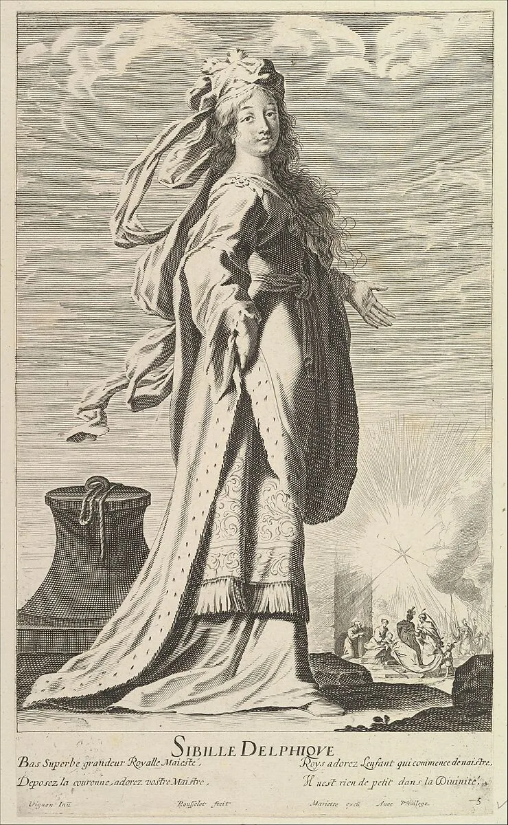 Sibylle Delphique — Abraham Bosse|Pierre Mariette|Gilles Rousselet|Claude Vignon