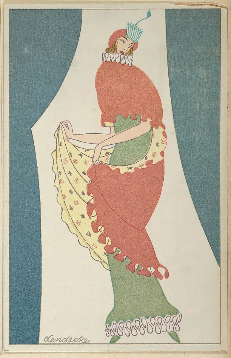 Fashion (Mode) — Otto Friedr. Carl Lendecke|Wiener Werkstätte