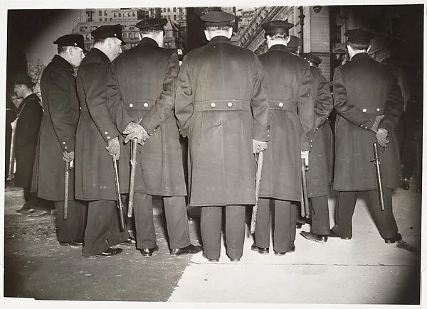 A Bunch of Cops — Weegee