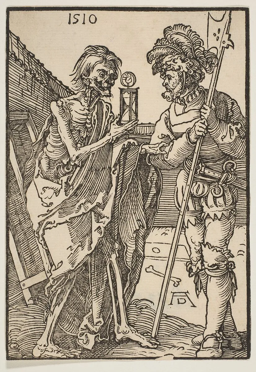Death and the Lansquenet — Albrecht Dürer