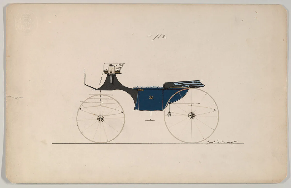 Design for Landaulet, no. 763 — Brewster & Co.|Paul Rodissart