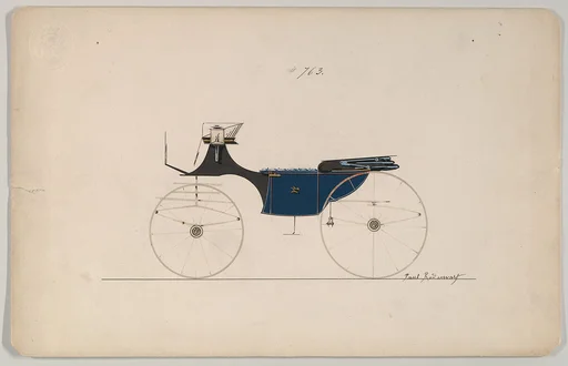 Design for Landaulet, no. 763