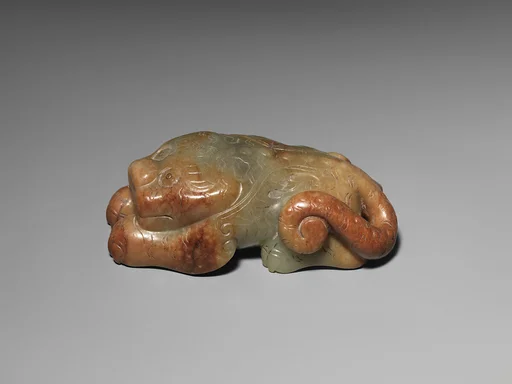 宋 玉雕卧犬|Recumbent Dog